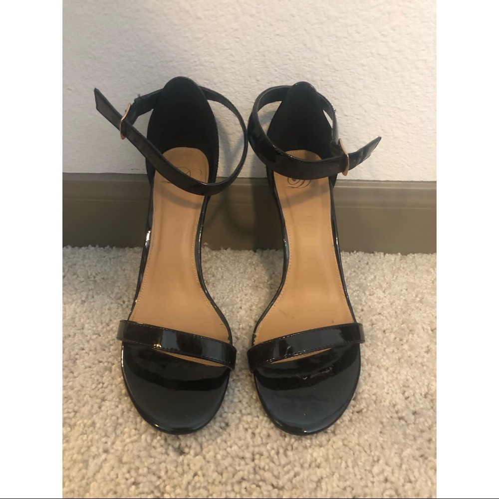 Black Sandal heels